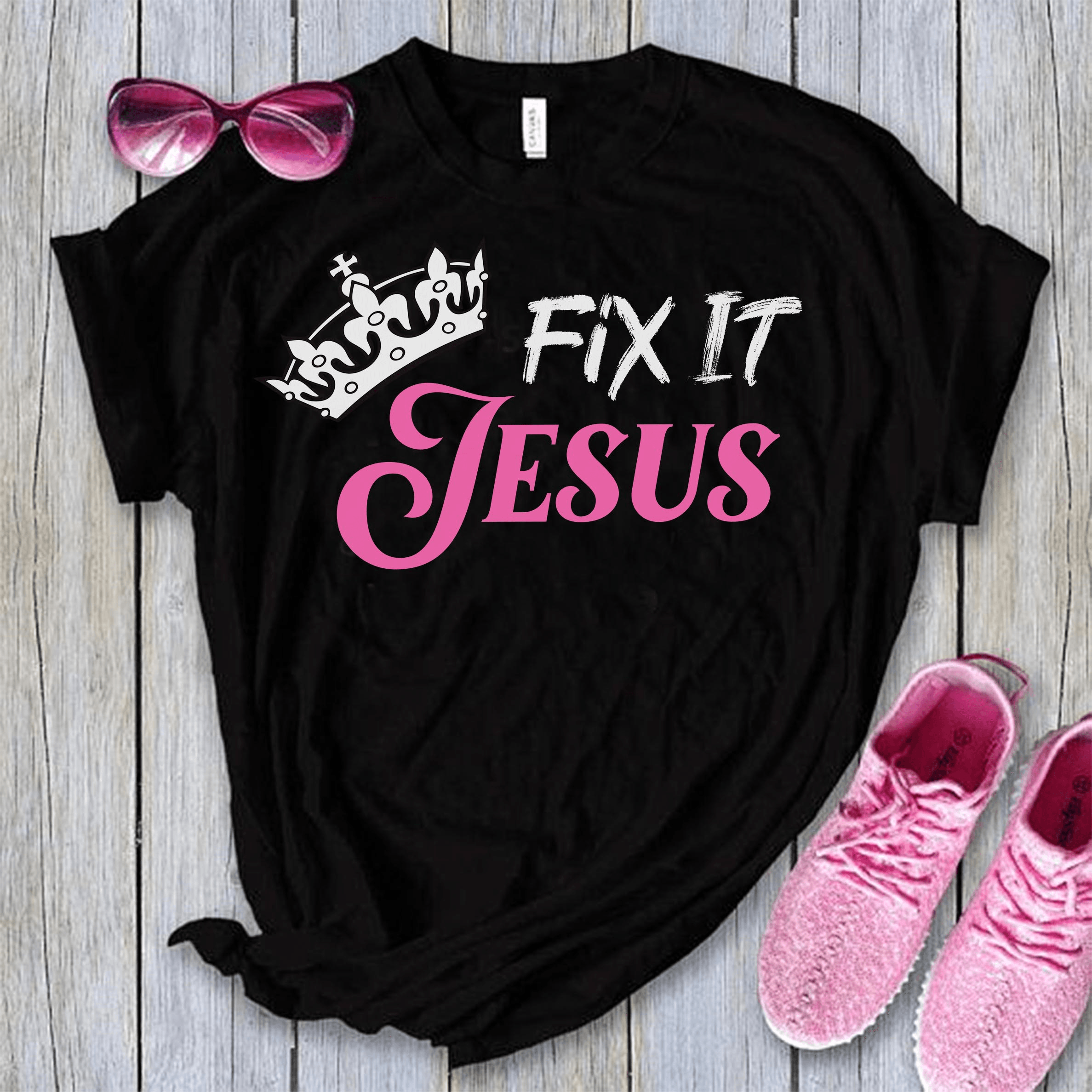 Fix It Jesus - Unisex T-Shirt - The Imperial