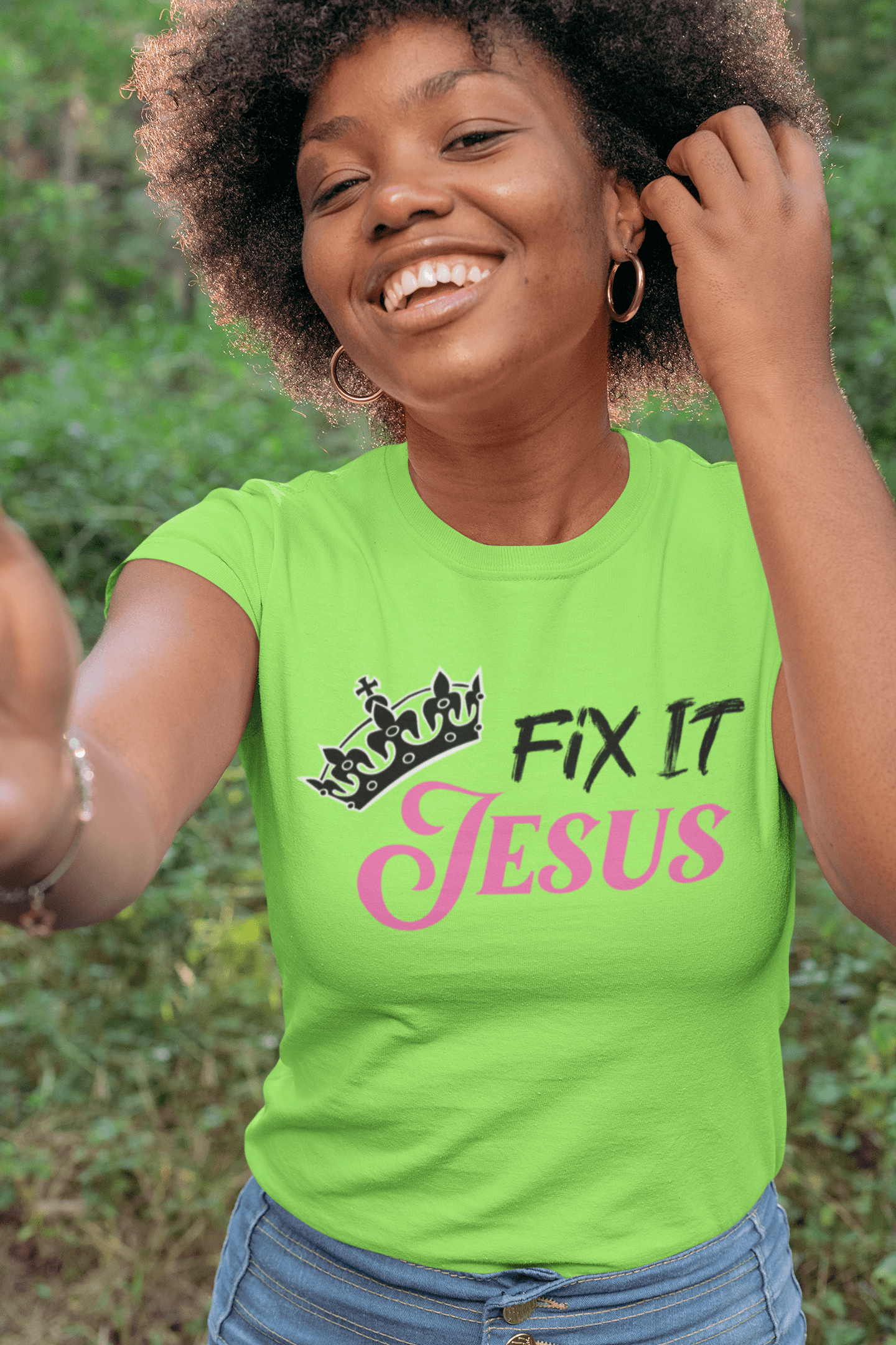 Fix It Jesus - Unisex T-Shirt - The Imperial