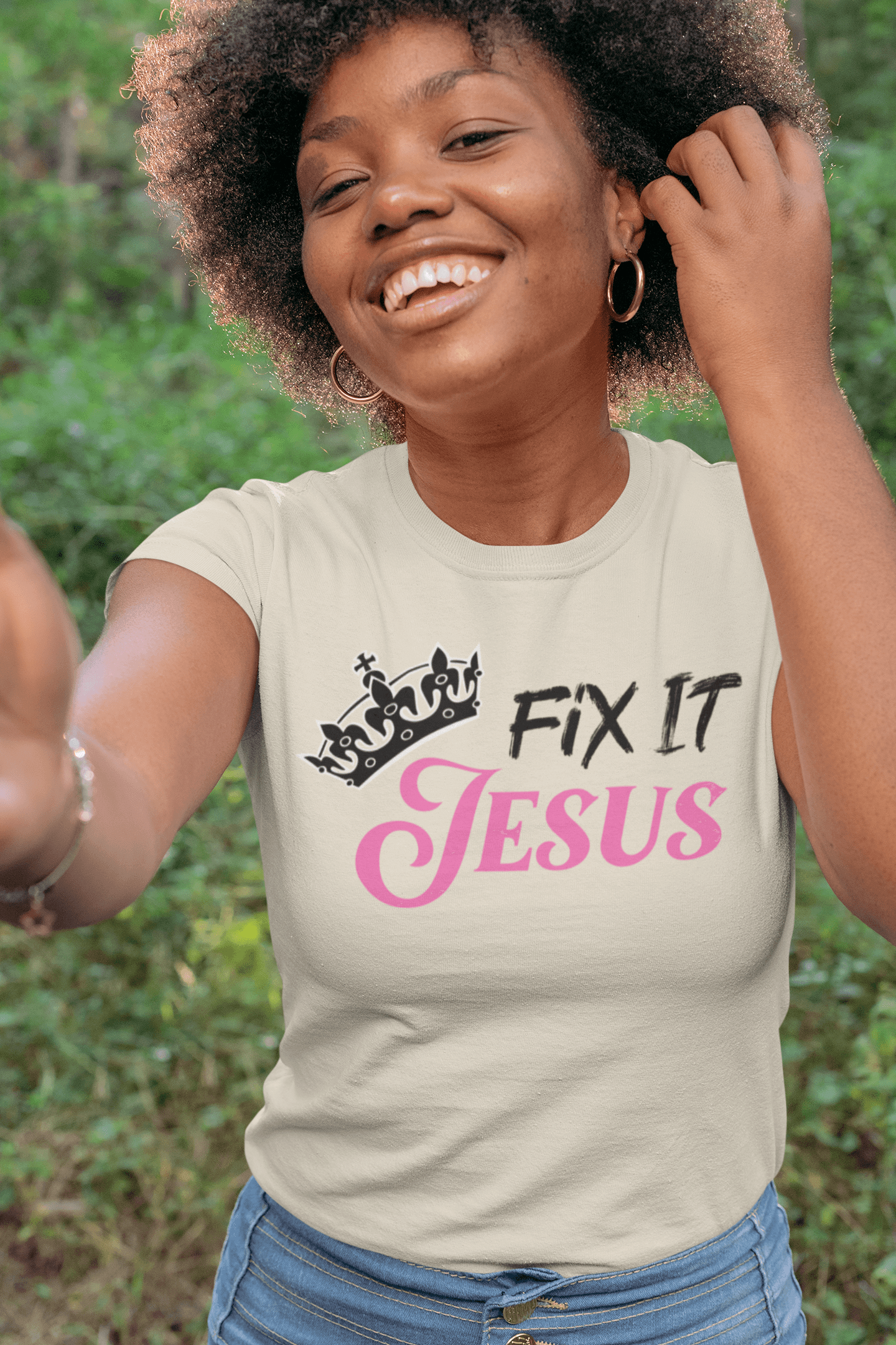 Fix It Jesus - Unisex T-Shirt - The Imperial